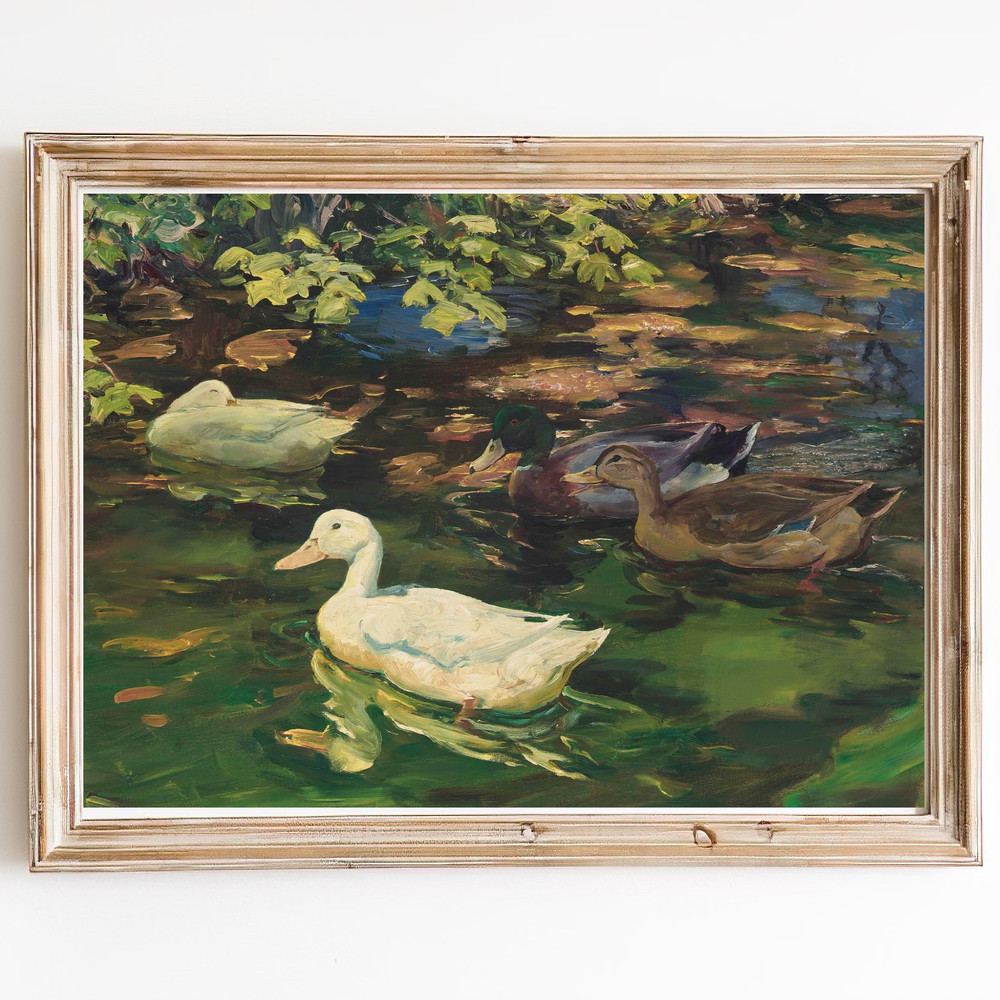 vintage ducks wall art .jpg
