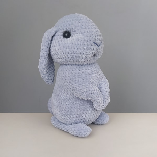 Bunny crochet pattern realistic rabbit amigurumi | Inspire Uplift