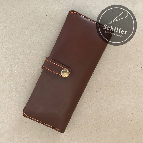 Long wallet Pattern - Leather wallet Pattern | Inspire Uplift