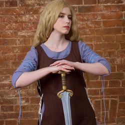 Eowyn blue and brown cosplay dress (Refugee Outfit) - Lord of the Rings cosplay
