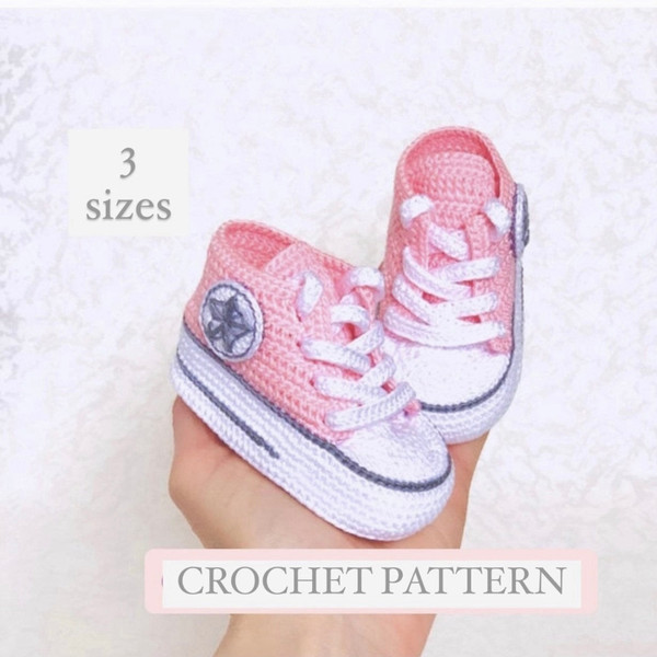 booties pink crochet pattern