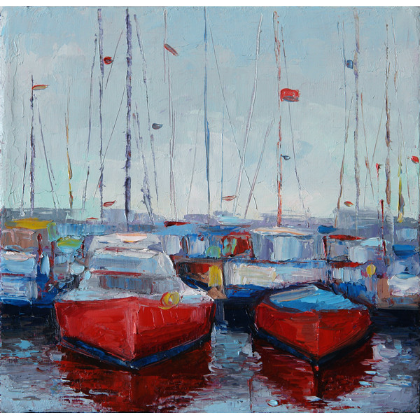 boats art oil painting on canvas.jpg