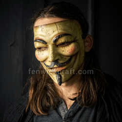Antique mask Anonymous from the movie Vendetta