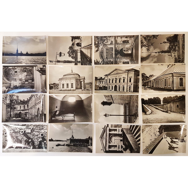 5 Vintage USSR Photominiatures PETER-PAUL'S FORTRESS 1973.jpg