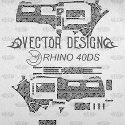 VECTOR DESIGN RHINO 40DS Scrollwork 1