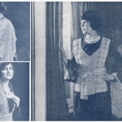 Digital | Vintage Crochet Pattern Blouses | Vintage 1920s | ENGLISH PDF TEMPLATE