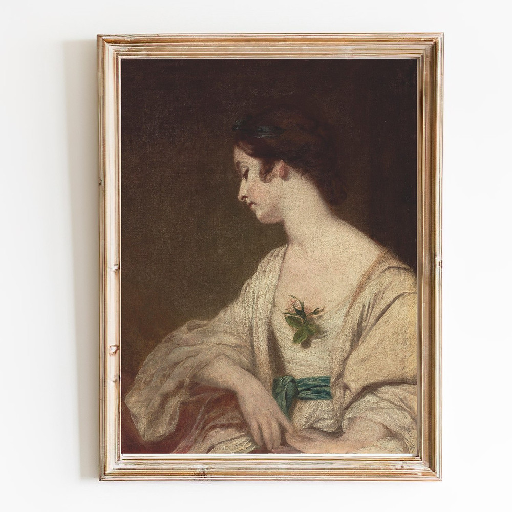 vintage woman portrait wall art.jpg