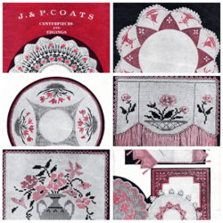 Digital | Vintage Crochet Pattern Centerpieces & Edgings Crochet | Vintage 1920s | ENGLISH PDF TEMPLATE