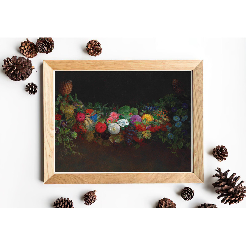 vintage flowers wall art print.jpg