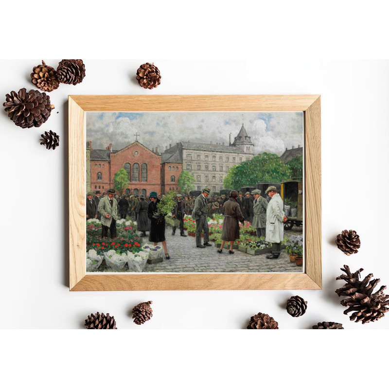 vintage flower market wall art print.jpg