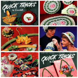 Digital | Vintage Crochet Pattern Quick Tricks | Vintage 1950s | ENGLISH PDF TEMPLATE