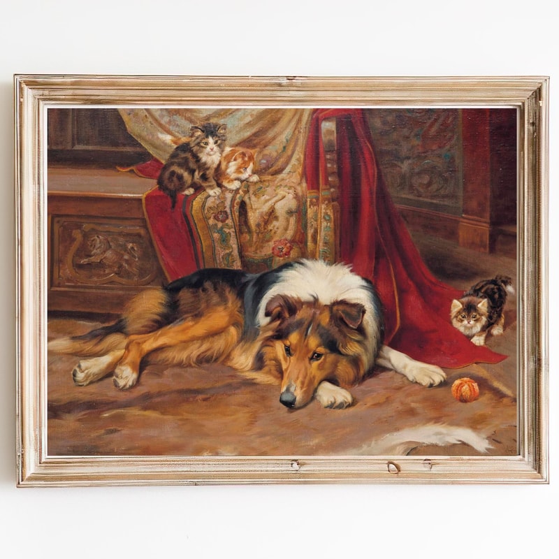 vintage border collie wall art.jpg