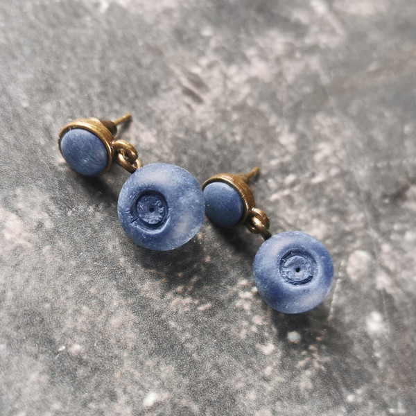 studs-earrings-blueberries-and-leaves-polymer-clay-on-branch.jpg