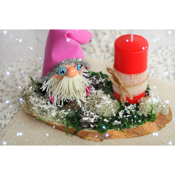 Christmas-arrangement-with-Santa-gnome-Christmas-table-decor (6).JPG