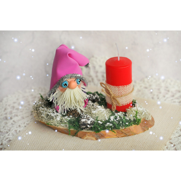 Christmas-arrangement-with-Santa-gnome-Christmas-table-decor (7).JPG