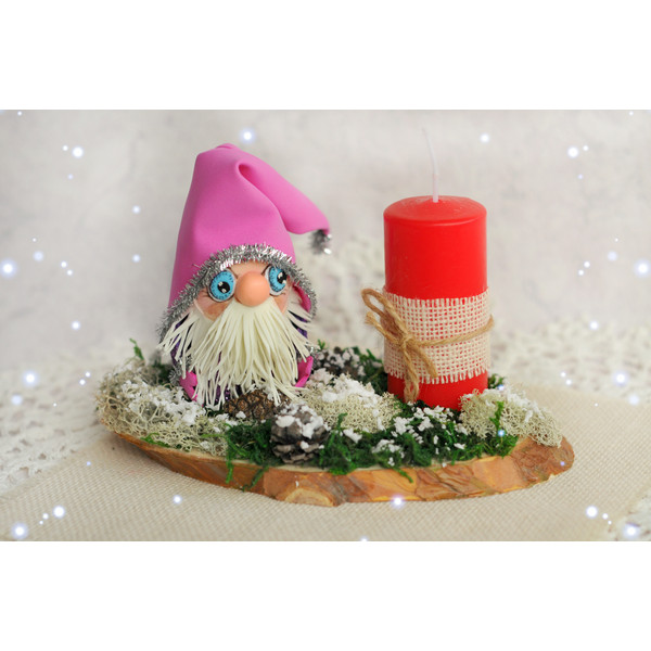 Christmas-arrangement-with-Santa-gnome-Christmas-table-decor (8).JPG