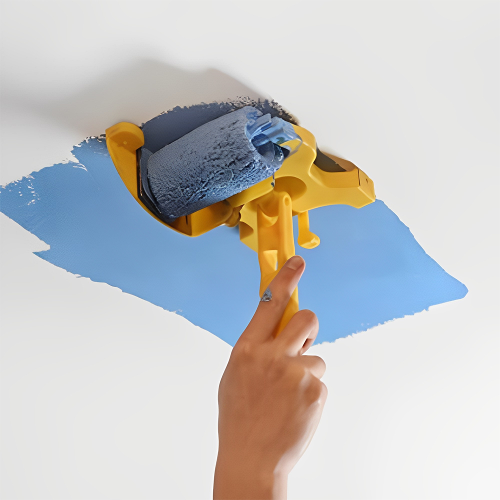 Clean Cut Paint Edger Trimming Roller Brush 1