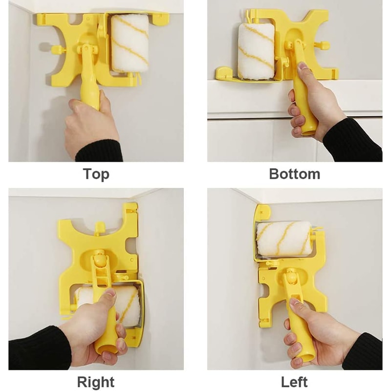 Clean Cut Paint Edger Trimming Roller Brush 5