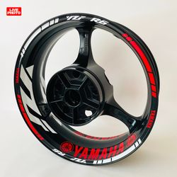 Yamaha R6 motorcycle wheel decals rim tape reflective Yamaha YZF-R6 rim decal wheel stickers set