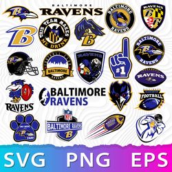 Baltimore Ravens Logo SVG, Ravens PNG Logo, Ravens Emblem, Baltimore Ravens Logo Vector