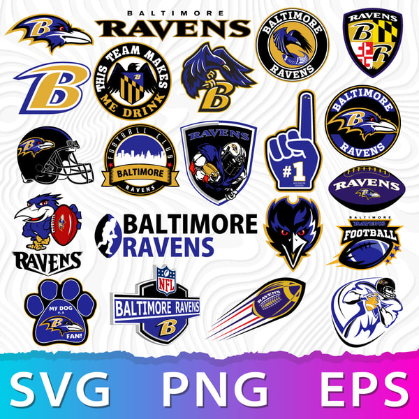 Baltimore Ravens Logo SVG, Ravens PNG Logo, Ravens Emblem, B | Inspire ...