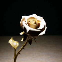 Handmade wooden rose