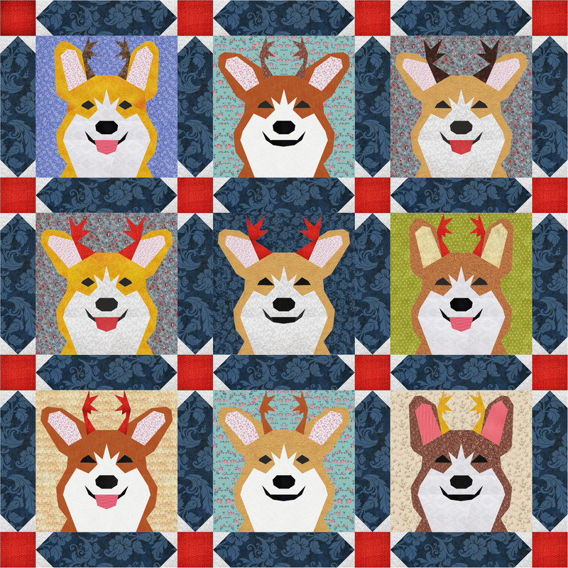 christmas corgi quilt.jpg