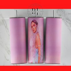 karol g 20oz & 30oz skinny tumbler, for sublimation, tumbler wrap, png instant digital download