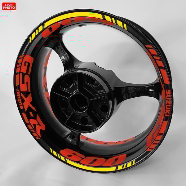 GSX-R 600 wheel decals rim stickers for Suzuki gsxr 600 tape - Inspire ...