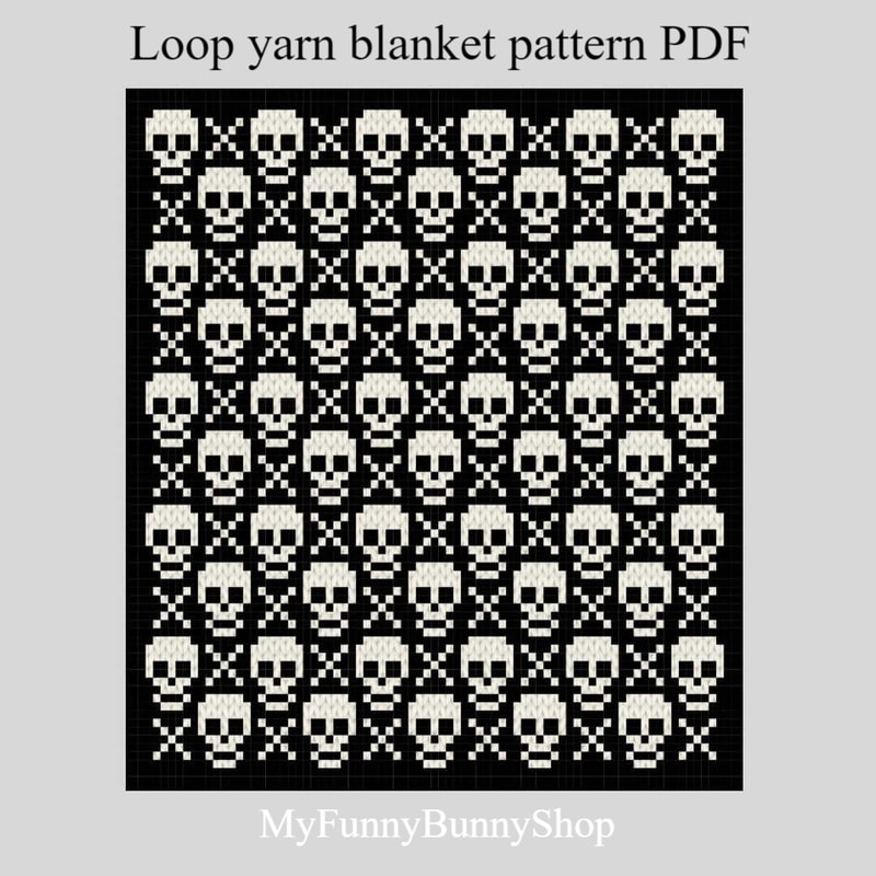 Skull Knitting Pattern Mini Skull And Crossbones Tote Hello Yarn