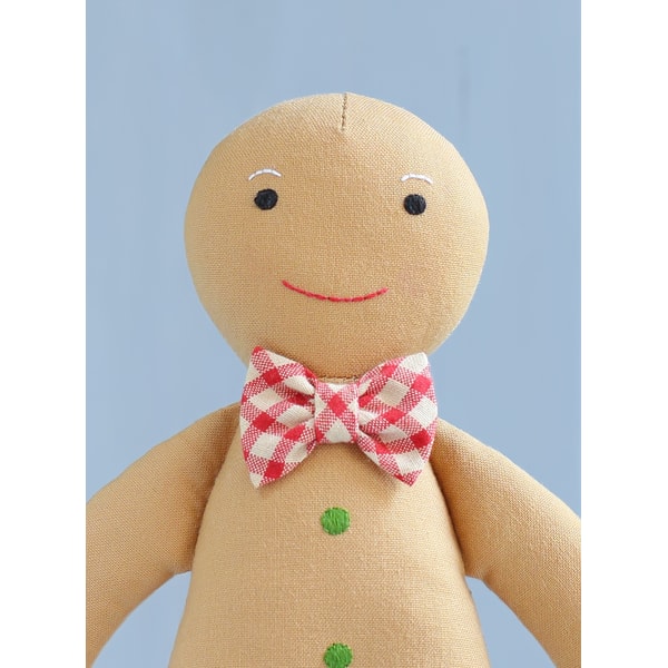 PDF Gingerbread Man Doll Sewing Pattern Inspire Uplift