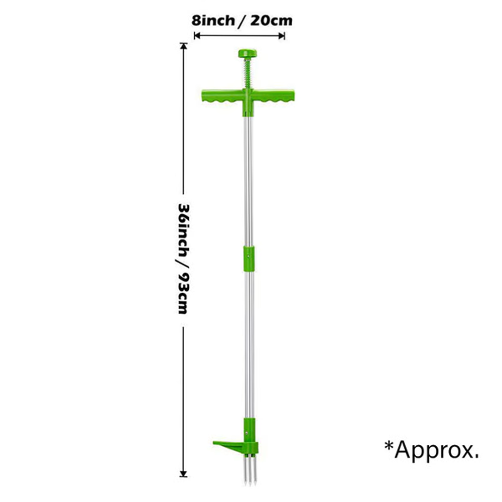 Stand Up Long Handle Weed Puller Tool 7