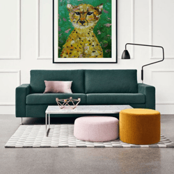 Cheetah baby original painting oil painting impasto by irina reshetneva