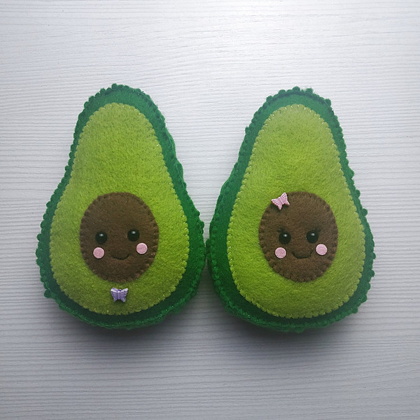 avocado felt pattern - 9