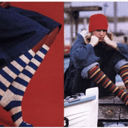 Digital | Vintage Knitting Pattern Toe Socks | Vintage 1960s | ENGLISH PDF TEMPLATE