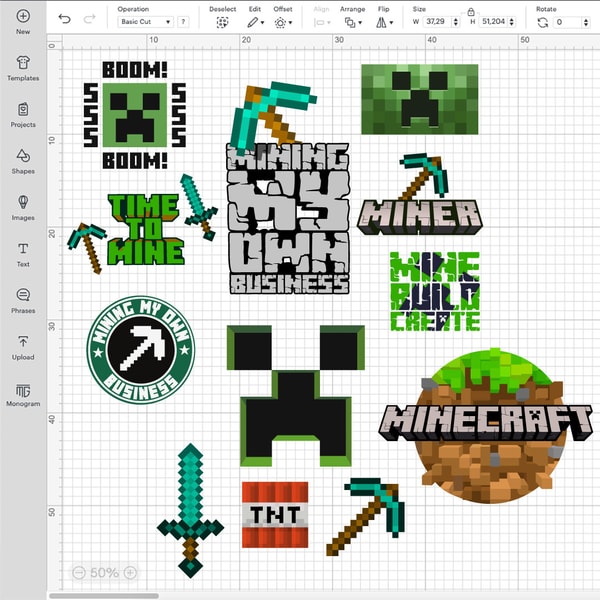 Minecraft Logo SVG, Minecraft PNG, Creeper Face SVG, Origina | Inspire ...