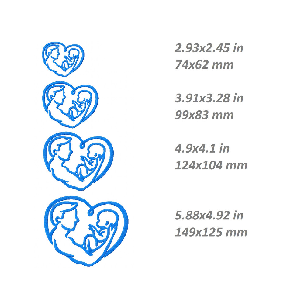 father fathers day son newborn machine embroidery designs