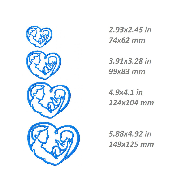 father fathers day son newborn machine embroidery designs