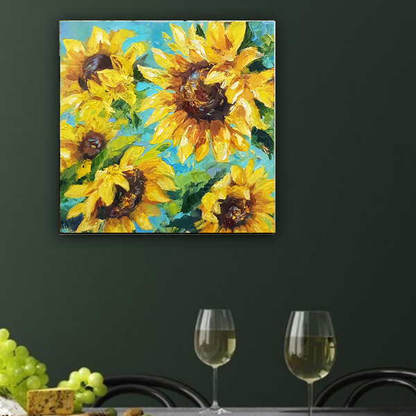 sunflower -impasto- Original Art.jpg