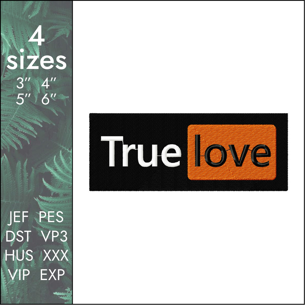 porn sex pornhub true love machine embroidery design