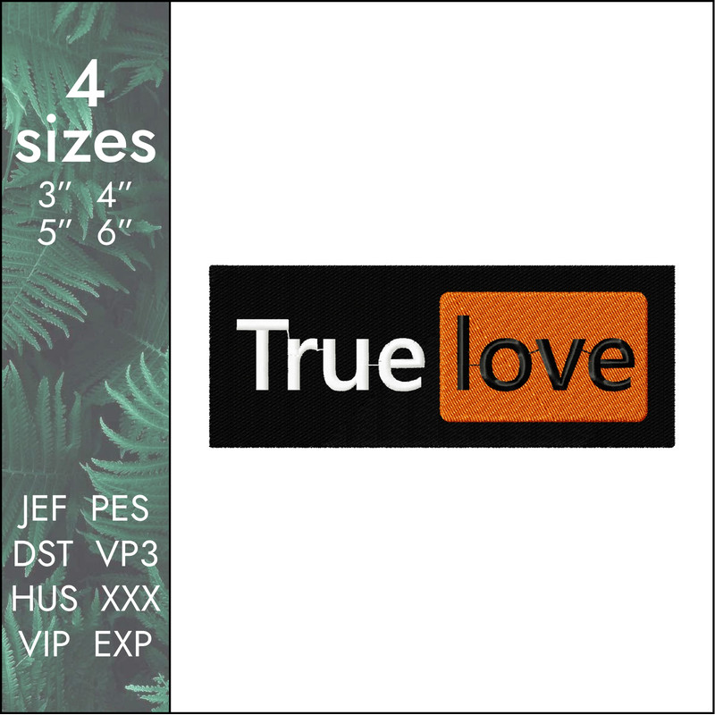 porn sex pornhub true love machine embroidery design