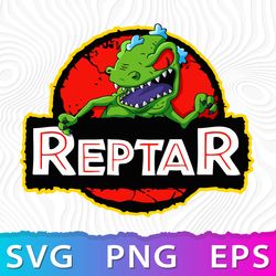 Reptar Rugrats SVG, Reptar PNG, Reptar Vector