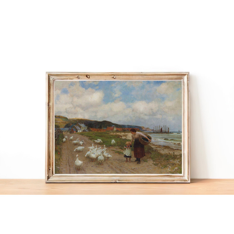 vintage geese home decor.jpg