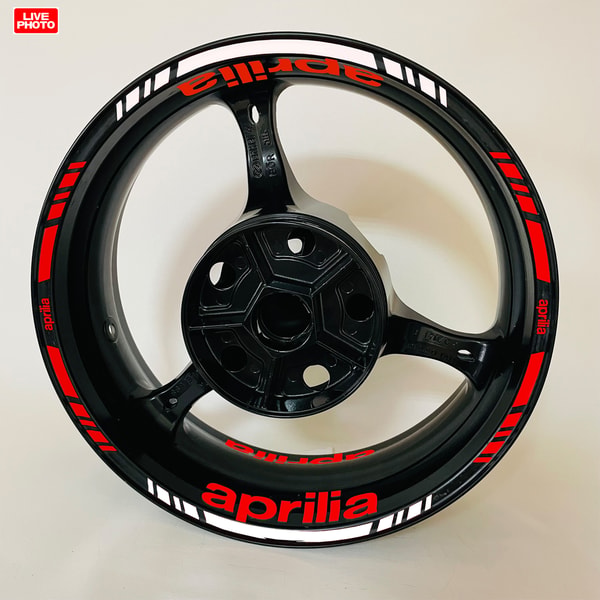 18 universal stickers for motorcycle's wheels 18 universal stickers for motorcycle's wheels