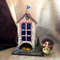 Tea House, Little Fairy Castle, Handmade Fairy Castle, Handmade Tea Fortress, Small wooden tea house, Handmade wood art (1).JPG