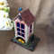 Tea House, Little Fairy Castle, Handmade Fairy Castle, Handmade Tea Fortress, Small wooden tea house, Handmade wood art (9).JPG