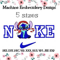 Nike embroidery design Stitch