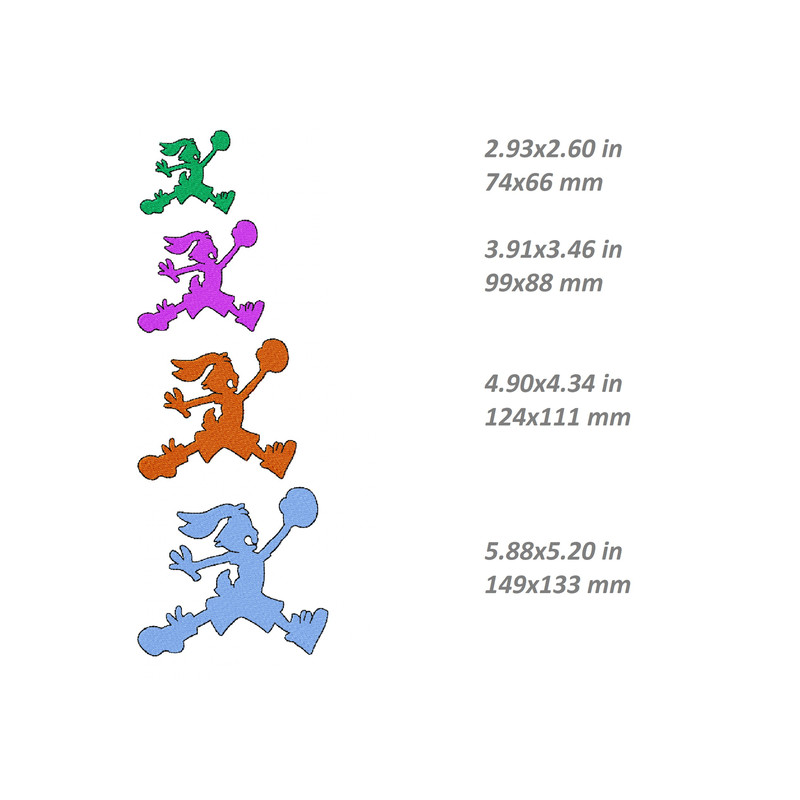 air jordan space jam nba bugs bunny machine embroidery designs