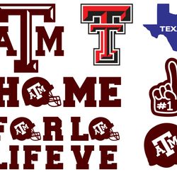 Texas A M Aggies Football Team svg, Texas AM Aggies Bundle NFL svg, N.C.A.A Svg, Png, Dxf, Eps, Instant Download