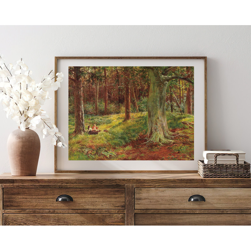vintage forest wall art print.jpg